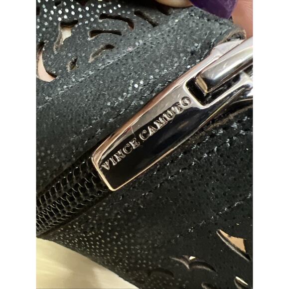 Vince Camuto Regey Sandals Womens Size 9.5M Retana Suede Tumbleweed Ankle-High - Picture 6 of 12